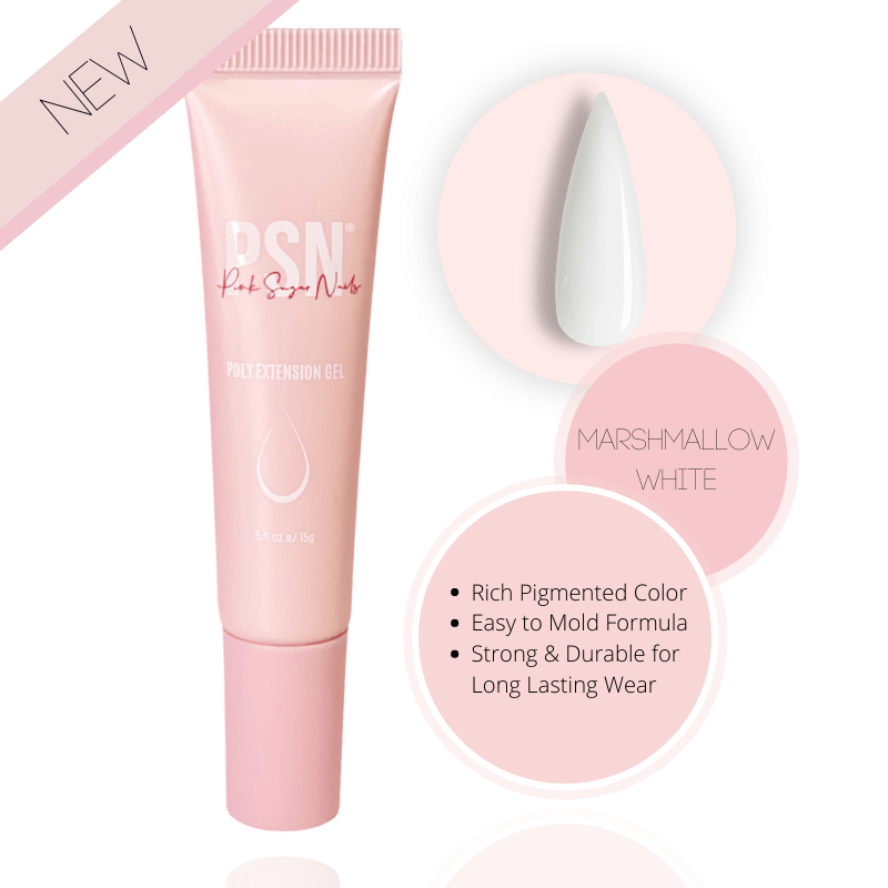 Marshmallow White - Poly Extension Gel